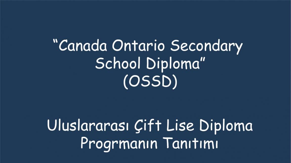 Canada Ontario Secondary School Diploma