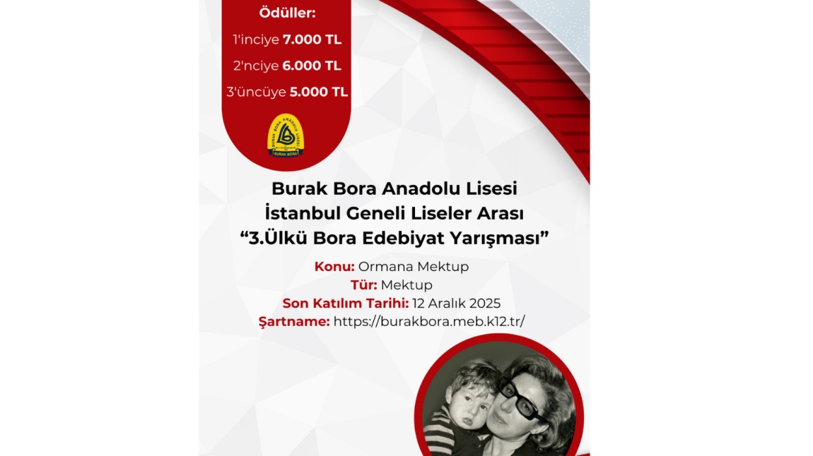 3. Ülkü Bora Edebiyat Yarışması